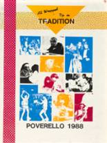 1988 St. Francis High School Yearbook from Mountain view, California cover image