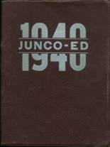 Junction City High School 1940 yearbook cover photo