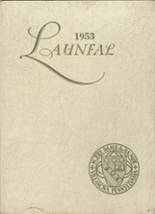 Academy of Notre Dame 1953 yearbook cover photo