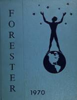 Forest Park High School 406 1970 yearbook cover photo