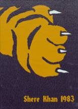 Benton High School 1983 yearbook cover photo