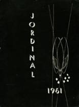 Jordan High School 1961 yearbook cover photo