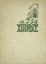 Withrow High School 1944 yearbook cover photo