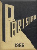 Paris High School 1955 yearbook cover photo