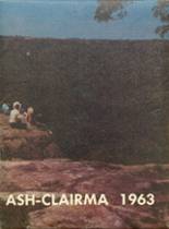 Ashville High School 1963 yearbook cover photo