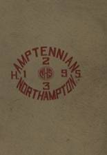Northampton High School 1923 yearbook cover photo