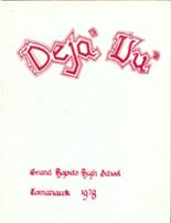 Grand Rapids High School 1978 yearbook cover photo