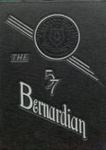 St. Bernard College 1957 yearbook cover photo