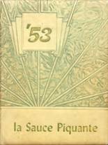 1953 Mamou High School Yearbook from Mamou, Louisiana cover image