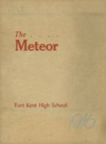 Ft. Kent High School 1946 yearbook cover photo