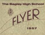 Bagley High School 1957 yearbook cover photo