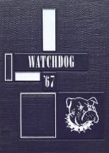 Beresford High School 1967 yearbook cover photo
