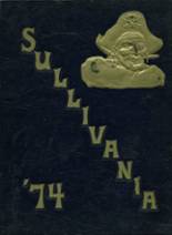 Sullivan West High School 1974 yearbook cover photo