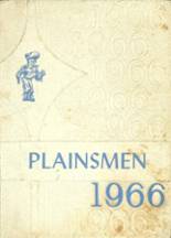 Belle Plaine High School 1966 yearbook cover photo