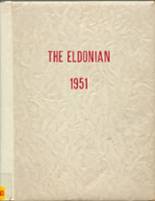 Eldon High School 1951 yearbook cover photo