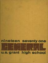 U.S. Grant High School 1971 yearbook cover photo