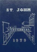 St. John High School 1979 yearbook cover photo