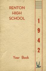 Renton High School 1942 yearbook cover photo