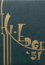 Edgeley High School 1951 yearbook cover photo