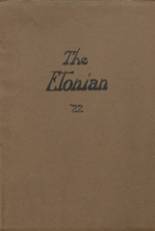 Elizabethtown High School 1922 yearbook cover photo
