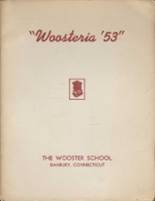 Wooster School 1953 yearbook cover photo