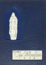 Notre Dame Girls High School 1950 yearbook cover photo