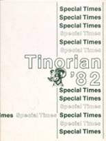 Tinora High School 1982 yearbook cover photo