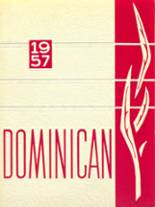 Dominican High School 1957 yearbook cover photo