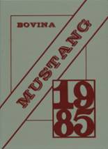 Bovina High School 1985 yearbook cover photo