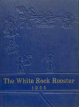 White Rock School 1955 yearbook cover photo