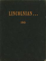 Abraham Lincoln High School 1945 yearbook cover photo