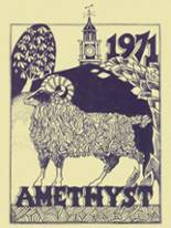 1971 Deering High School Yearbook from Portland, Maine cover image