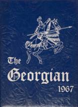 Georgetown High School 1967 yearbook cover photo