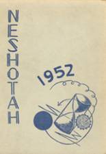 Washington High School 1952 yearbook cover photo