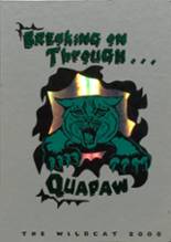 Quapaw High School 2000 yearbook cover photo