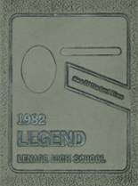 Lenape High School 1982 yearbook cover photo