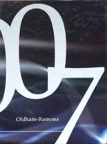 Oldham High School 2007 yearbook cover photo