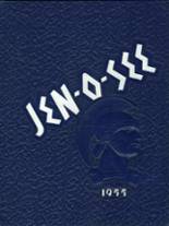 Geneseo Central School 1955 yearbook cover photo