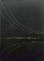 Kickapoo High School 1967 yearbook cover photo