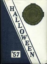 All Hallows High School 1957 yearbook cover photo