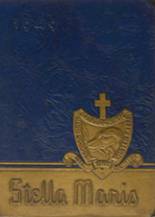 St. Dominic's High School 1949 yearbook cover photo