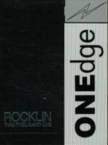 Rocklin High School 2001 yearbook cover photo