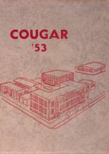 Albany High School 1953 yearbook cover photo