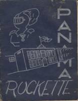 Panama High School 1954 yearbook cover photo