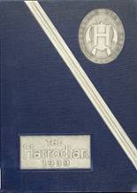 Harrodsburg High School 1939 yearbook cover photo