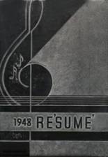 Central High School 1948 yearbook cover photo