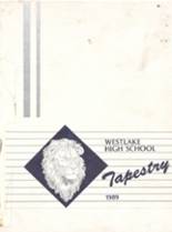 Westlake High School 1989 yearbook cover photo