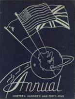 1945 Shortridge High School Yearbook from Indianapolis, Indiana cover image