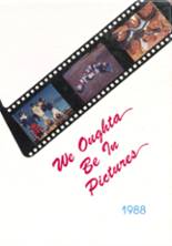 Allen High School 1988 yearbook cover photo