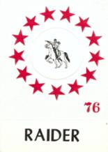 Lueders-Avoca High School 1976 yearbook cover photo